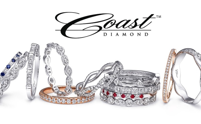 Coast Diamond Stackable rings ad WC20020C-S,LC2012A,WC10194H,WC5180H,WC10306,WC10189H,WC10156,WC20020C-R,LC2023A,WC5191H,WC10180